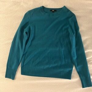 Uniqlo Blue Crewneck Sweater